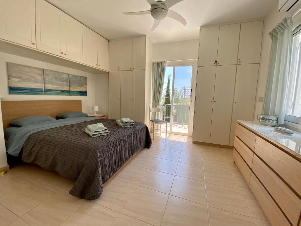 Villa Alicia With Priv Pool, Beautiful Garden And Shady Veranda- 5 Min To The Beach Peyia Extérieur photo