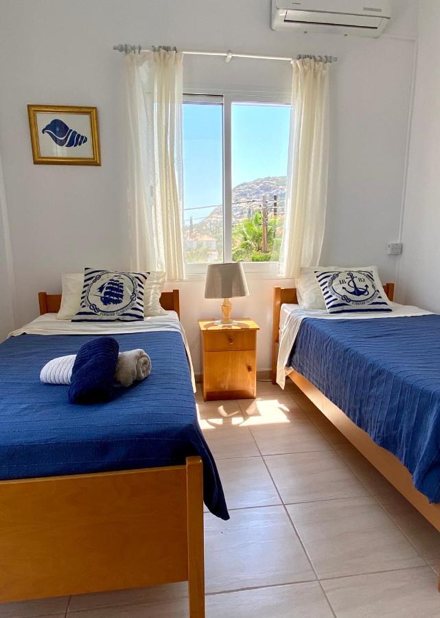Villa Alicia With Priv Pool, Beautiful Garden And Shady Veranda- 5 Min To The Beach Peyia Extérieur photo